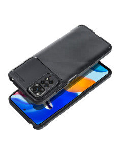 Coque CARBONE PREMIUM pour XIAOMI Redmi NOTE 9 noir 2