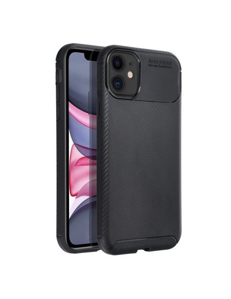 Coque CARBON PREMIUM pour IPHONE 11 noir
