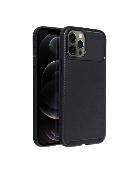 Coque CARBONE PREMIUM pour IPHONE 12 Pro Max noir