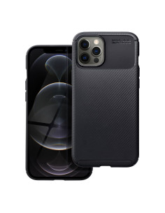 Coque CARBONE PREMIUM pour IPHONE 12 Pro Max noir 2