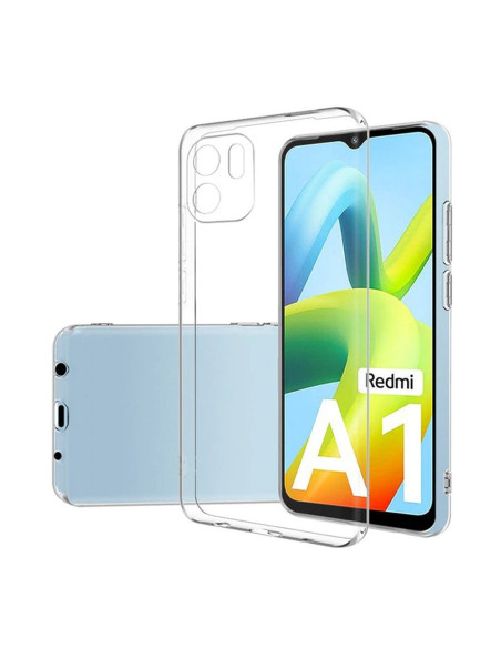 Coque BACK CASE Ultra Slim 0,5mm pour XIAOMI Redmi A1 / Redmi A2 TRANSPARENT