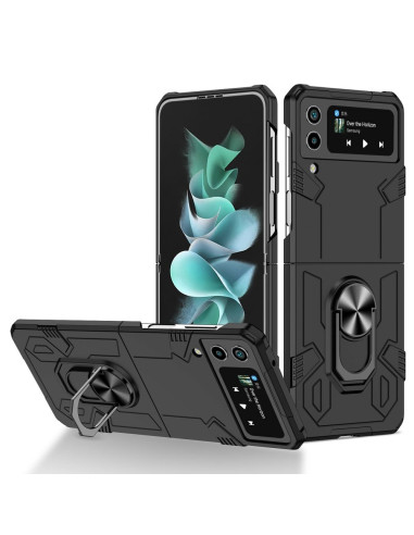 Coque MECHA pour SAMSUNG Galaxy Z Flip 3 5G noir