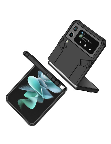 Coque MECHA pour SAMSUNG Galaxy Z Flip 3 5G noir
