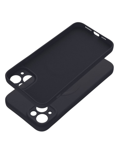 SILICONE MAG COVER compatible avec MagSafe pour IPHONE 14 Plus noir