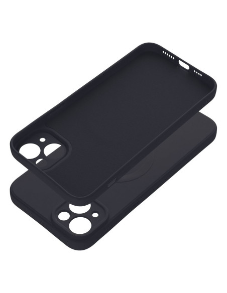 SILICONE MAG COVER compatible avec MagSafe pour IPHONE 14 Plus noir