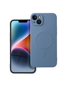 SILICONE MAG COVER compatible avec MagSafe pour IPHONE 14 Plus Coque
