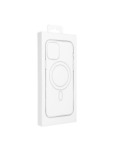 SILICONE MAG COVER case compatible with MagSafe for IPHONE 14 Pro antique white 2