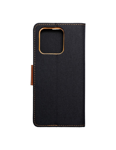 Etui Canvas pour XIAOMI Redmi 10C noir