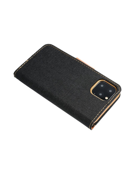 Etui Canvas pour XIAOMI Redmi 10C noir