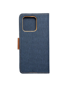 Etui Canvas pour XIAOMI Redmi 10C bleu marine 2
