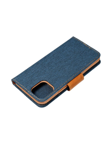 Etui Canvas pour XIAOMI Redmi 10C bleu marine