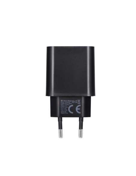 Chargeur secteur universel Blue Star avec USB type C - 3A 25W avec fonction de charge PD et QC 4.0