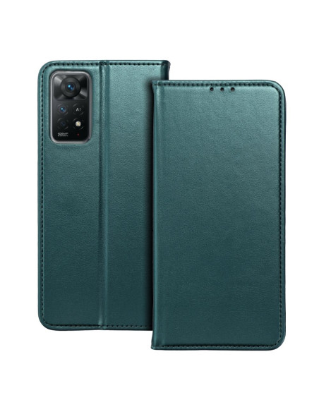 SMART MAGNETO Book case for XIAOMI 12T / 12T Pro dark green