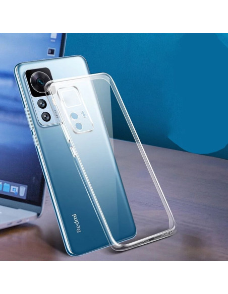 Coque BACK CASE Ultra Slim 0,5mm pour XIAOMI 12T / 12T PRO TRANSPARENT