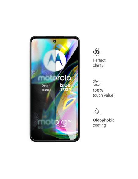 VERRE TREMPE Blue Star- Motorola G82