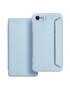 Étui PIANO Book pour IPHONE 7 / 8 / SE 2020 / SE 2022 bleu clair