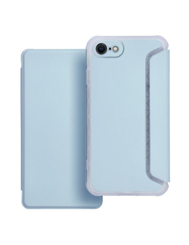 Étui PIANO Book pour IPHONE 7 / 8 / SE 2020 / SE 2022 bleu clair