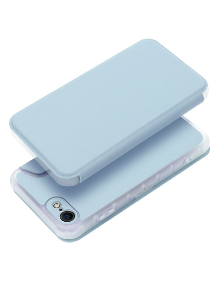 Étui PIANO Book pour IPHONE 7 / 8 / SE 2020 / SE 2022 bleu clair
