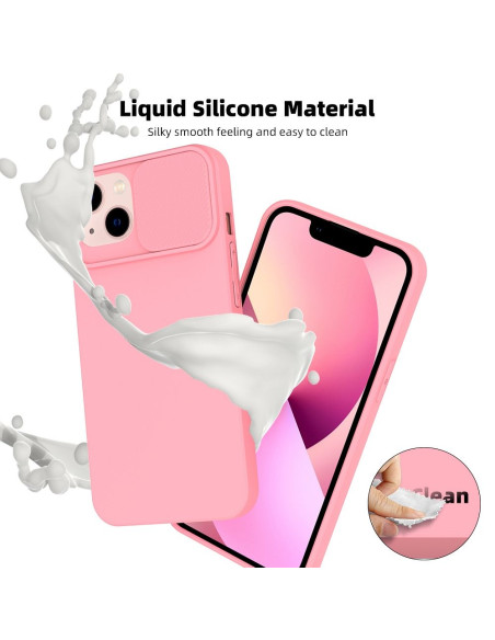 Coque SLIDE pour IPHONE 13 Pro rose vif