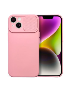 Coque SLIDE pour IPHONE 14 rose clair