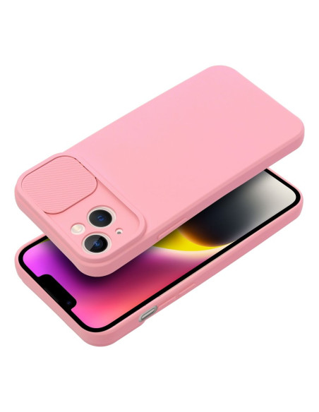 Coque SLIDE pour IPHONE 14 Plus rose vif