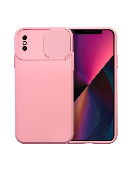 Coque SLIDE pour IPHONE XS Max rose vif
