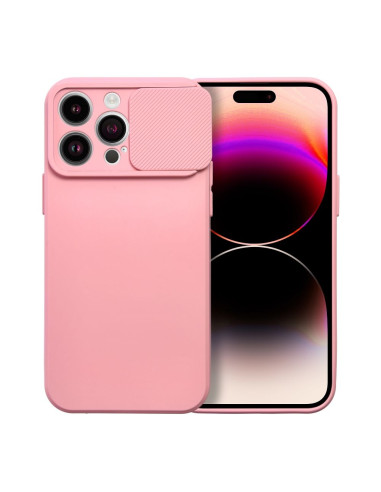 Coque SLIDE pour IPHONE 14 Pro Max rose vif