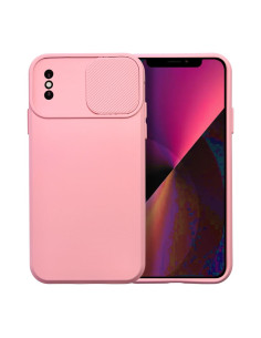 Coque SLIDE pour IPHONE X / XS rose clair