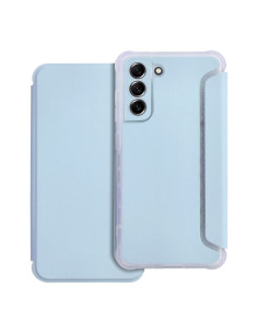 PIANO Etui à livres pour SAMSUNG S21 FE bleu clair