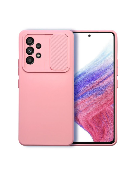Coque SLIDE pour SAMSUNG A12 rose vif