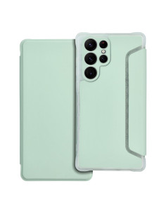 PIANO Etui à livres pour SAMSUNG S22 Vert ultra clair