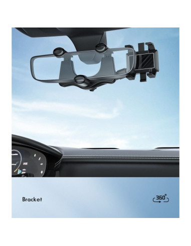 Support voiture universel pour rétroviseur Type 1