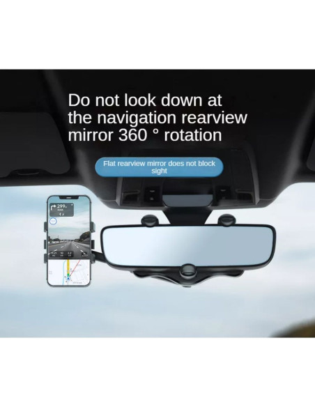Support voiture universel pour rétroviseur Type 1
