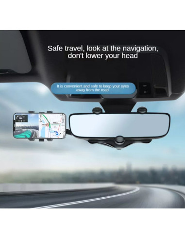 Support voiture universel pour rétroviseur Type 1