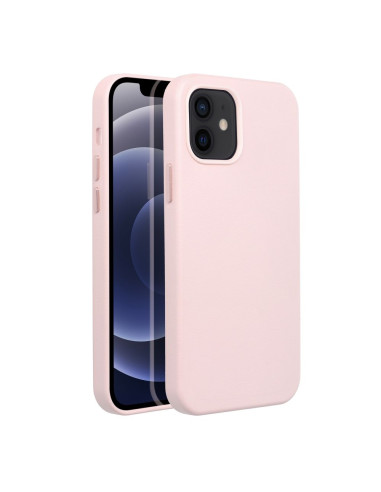 LEATHER MAG COVER case for IPHONE 12 sand pink