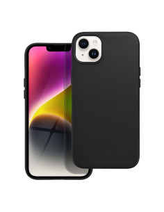 COUVERTURE MAG EN CUIR compatible avec MagSafe pour IPHONE 14 Plus Coque