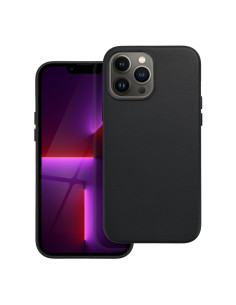 LEATHER MAG COVER case for IPHONE 13 Pro Max black
