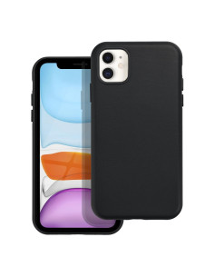 LEATHER MAG COVER case for IPHONE 11 black