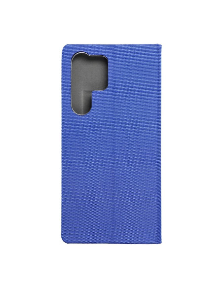 Etui SENSITIVE Book pour SAMSUNG S23 Ultra bleu marine