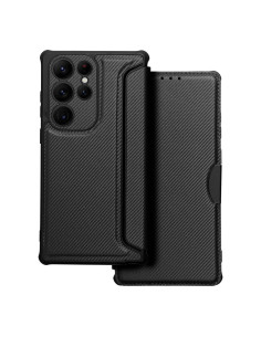 Etui RAZOR Book pour SAMSUNG S23 Ultra noir