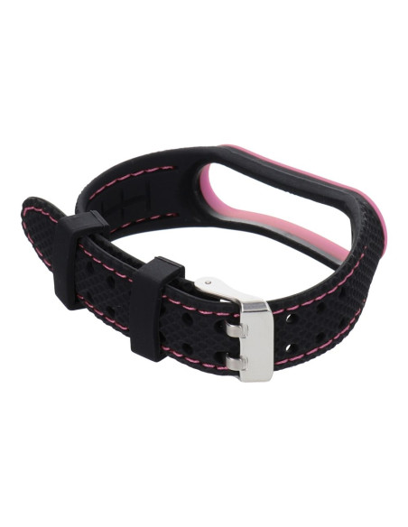 Elastomer strap LIFESTYLE for XIAOMI Mi Band 5 / 6 black (06)