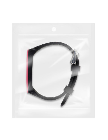 Elastomer strap LIFESTYLE for XIAOMI Mi Band 5 / 6 black (06)
