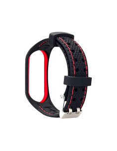 Elastomer strap LIFESTYLE for XIAOMI Mi Band 5 / 6 balck (04) 2