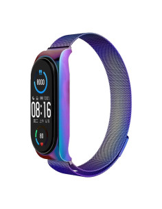 Strap METAL for XIAOMI Mi Band 5 / 6 multicolor (05)