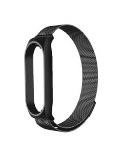 Strap METAL for XIAOMI Mi Band 5 / 6 black (01) 2