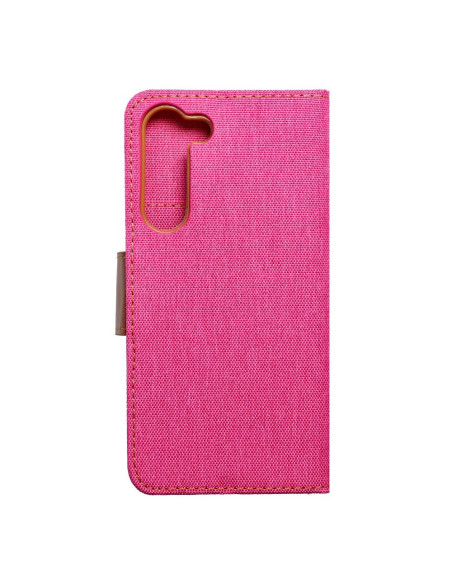 Etui Canvas pour SAMSUNG S23 Plus rose