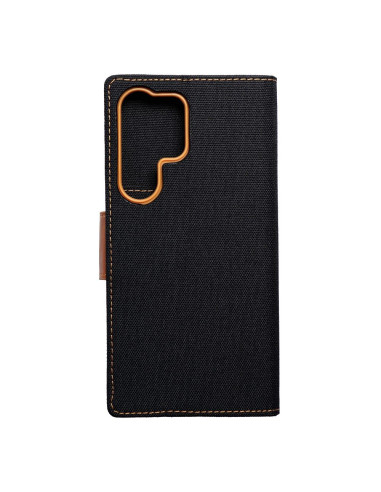 Etui Canvas pour SAMSUNG S23 Ultra noir