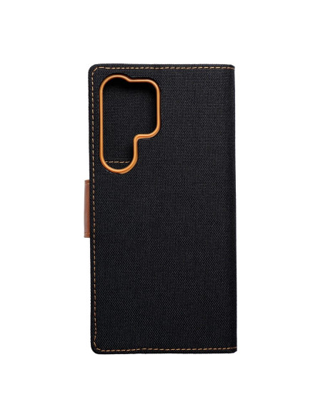 Etui Canvas pour SAMSUNG S23 Ultra noir