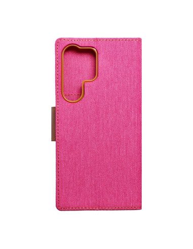 Etui Canvas pour SAMSUNG S23 Ultra rose