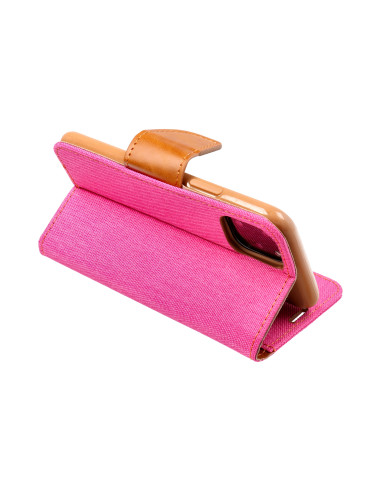 Etui Canvas pour SAMSUNG S23 Ultra rose